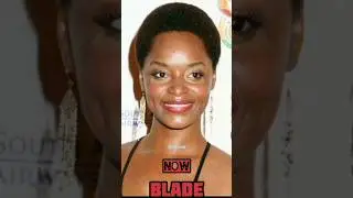 Blade 1998 cast (then and now) #blade #moviecast #shorts