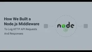 NodeJS logger middleware with Morgan | Log API list and Export