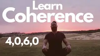 Когерентное дыхание 4-0-6-0 | Дыхательные упражнения под руководством сердца для спокойствия, бал...