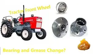 Changing and packing wheel bearings (with grease) Grease change /lubrication change /Bearing change