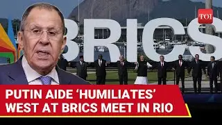 &lsquo;Foolish&hellip;&rsquo;: Putin&rsquo;s Right Hand Torches Western Powers In BRICS Speech | Lavrov Goes All-Out