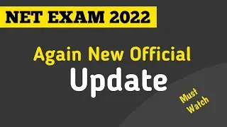UGC NET Exam Official Update !! NTA UGC NET Exam 2022 !! नेट एक्साम