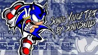 Sonic Voice Test | SONIC FIGHTING HEROES V4.0.0