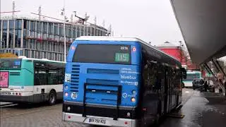 La ligne de bus RATP 115 (Les Lilas) : Porte des Lilas - Château de Vincennes
