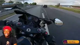 300 MPH + WHEELIE + POLICE CHASE  WTFFFF...!!!!!.  GHOST RIDER FIRST REACTION