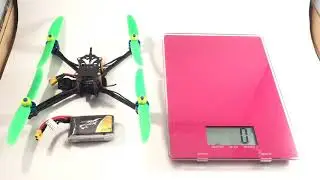 Druckb&auml;r Ultralight 4 - weight measurement - 191g AUW
