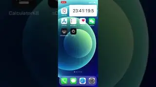 Floating Clock on iOS