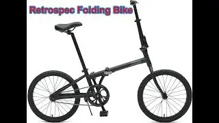 Retrospec Judd Single-Speed Folding Bike with Coaster Brake: Retrospec Folding Bike
