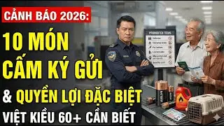 CẢNH BÁO 2026: 10 Món CẤM Ký Gửi & Quyền Lợi Đặc Biệt Việt Kiều 60+ Cần Biết