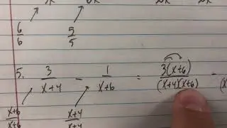 HA2T Unit 2 Add Sub Rational Functions 5
