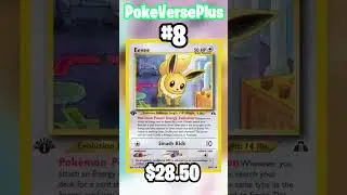 Top 10 Eevee Pokemon Cards!