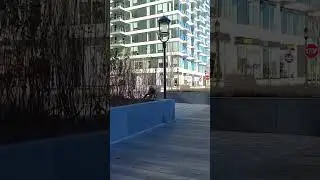 Peaceful Street Walk. Real Life