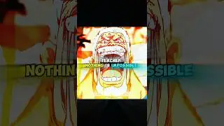 Really, nothing is impossible 😏😏 ?? #brazilianfunk #onepiece #anime