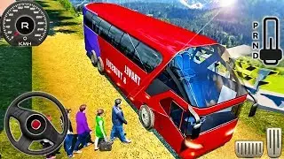 Offroad Coach Bus Driving Simulator 2019 - AutoBus Transporter Drive - Android GamePlay