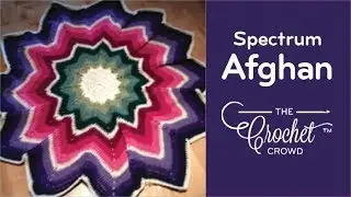Easy Crochet Spectrum Afghan