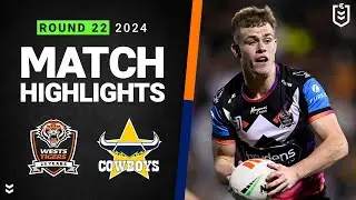 NRL Highlights | NRL 2024 | Wests Tigers v Cowboys | Match Highlights