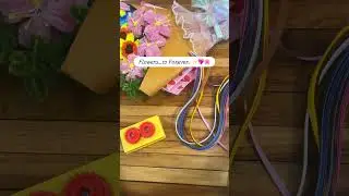Handmade quilling flower art! ✨💖🌸