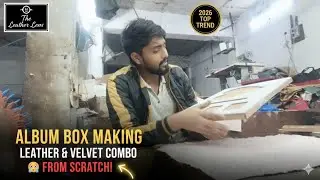 Mix: Karodon ki Yaadein is Box mein! 📦 Luxury Wedding Album Box Making
