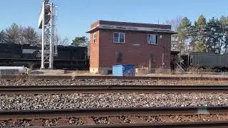 Norfolk southern 1094 and Union pacific 5860.