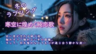 冬のラブソング～ 寒空に煌めく純恋歌 ( 全３曲 ) ～ 素敵なラブバラードで癒しのひとときを！BGMとしてもご利用ください。ステレオ、イヤホンで聴くと、更にいい感じです。