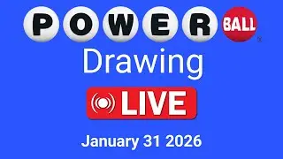 Powerball drawing live Results 31 January 2026 | powerball drawing live today