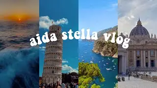 AIDAstella impressions | CRUISE to SARDINIA, AMALFI, NAPLES, ROME, PISA and BARCELONA | vlog