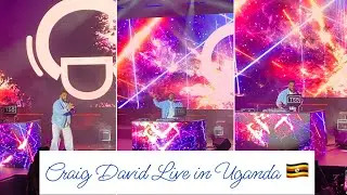 CRAIG DAVID LIVE IN KAMPALA, UGANDA CONCERT 🎶🇺🇬 - AUGUST 2025