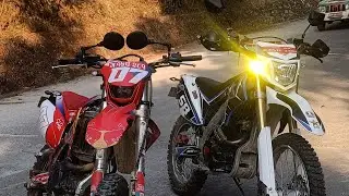 Hyper ride in  KTM city #nepal #fypシ #dirtbike #shorts 
