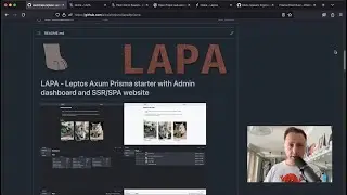 LAPA - Leptos Axum Prisma template with Admin dashboard and SSR/SPA website. 100% Rust.