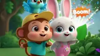 Jungle Friends Learn ALL Colors! Fun Adventure for Kids!