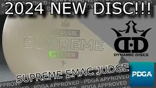 DISC GOLF NEWS | NEW Dynamic Discs PUTTER | Supreme EMac Judge