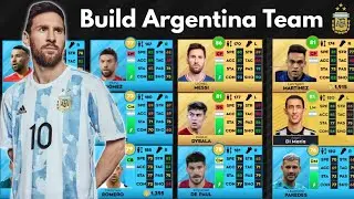 DLS 23 | Build Argentina Team in Dream League Soccer 2023