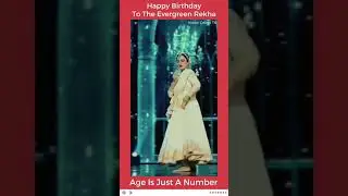 Here's to the OG glam queen #Rekha who has charmed us over the years with her stellar performances 💜