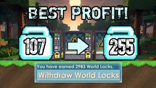 BEST PROFIT in Growtopia! How to GET RICH FAST in 2026! (EASY DLS)