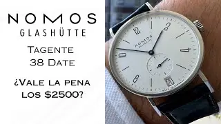 El Reloj Minimalista Perfecto?  - Nomos Tangente 38 Date: Vale los $2500?