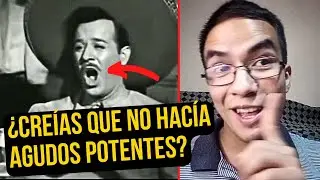 Analizando los AGUDOS POTENTES sostenidos de Pedro Infante🤵🔥 (voz cubierta) | Reacción [notas altas]