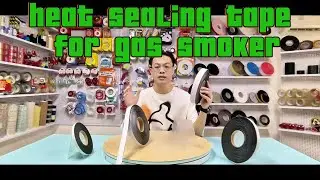 Gasket tape for BBQ,heat resistant tape for grill,fire rated expanding foam tape