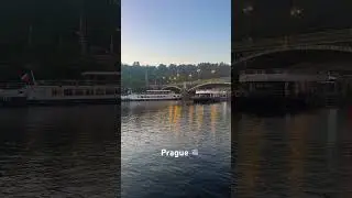 Boat trip in Prague🌊🤍🫧#prague #river #vltava #travel #trip #emotions #czechrepublic