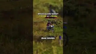 which sounds better? 2 stroke or 4 stroke #2stroke #4stroke #rawsound #yz250x #yz450f #dirtbike