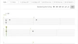 Iron Maiden - The Trooper Tab (Adrian Smith)