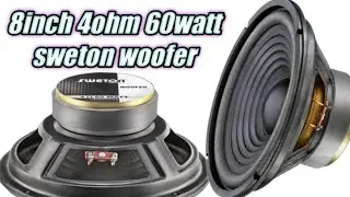 8inch 4ohm 60watt woofer | 8inch speaker | sweton speaker