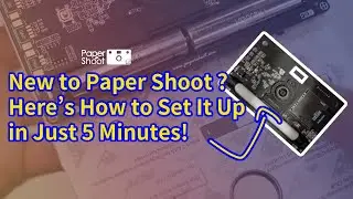 How to Set up Your Paper Shoot Camera