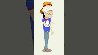 Goose Bro 2d walk cycle with bone rig. #2d_walkcycle #making_animation #short_walk_cycle