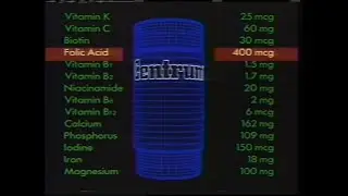 Centrum multivitamin commercial (1995)