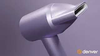 DENVER HDD 1400 High-speed Hair Dryer with LED Display