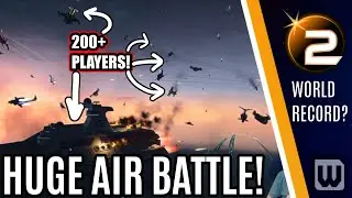 MASSIVE AIR BATTLE! (200+ Fighters & CARRIERS!) - Planetside 2 2021