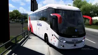 Realistic Bus Driving Through INSANELY Tight Mountain Roads | #ets2 | Logitech G29 Steering Wheel