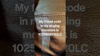 #friend code#mysinging monsters