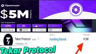 New Airdrop OpenLayer & Tekar Protocol.....
