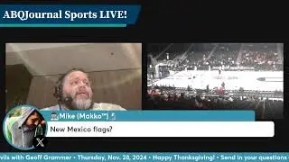 ABQJournal Sports Live! (Pregame from Palm Desert, Calif. at the Acrisure Classic) &bull; UNM vs AZ State